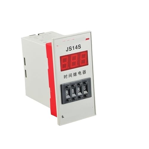 Relais temporisé JS14S affichage numérique AC 220V réglable pour automatisation