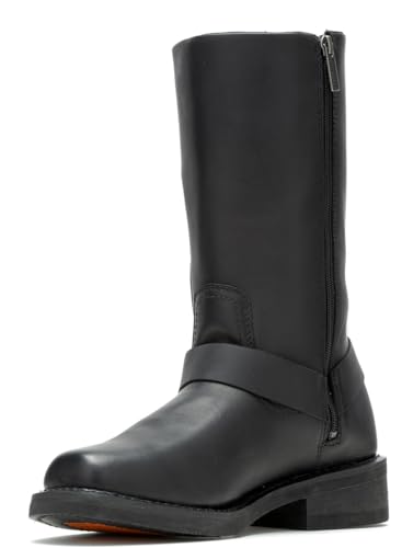 Harley-Davidson® Men's Hustin Black Motorcycle Harness Boots, D963102