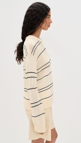 Vince Women's Variegated Stripe Crew Neck4