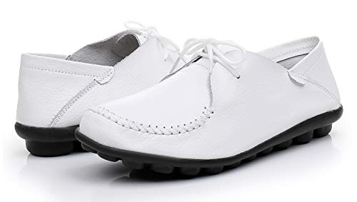 Image of VenusCelia Women's Breathable Comfort Walking Office Flat Loafer