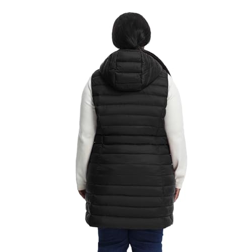 Plus Size Women Puffer Vest 1X-6X Lightweight Packable Quilted Puffy Vest (Exclusively for Plus Size)3