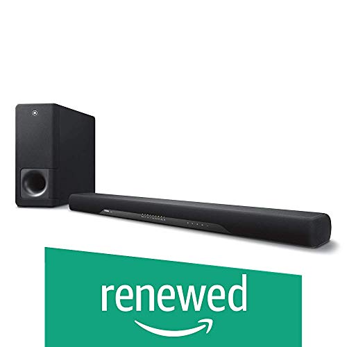 Yamaha YAS-207BL Sound Bar with Wireless Subwoofer Bluetooth & DTS Virtual Black (Renewed)