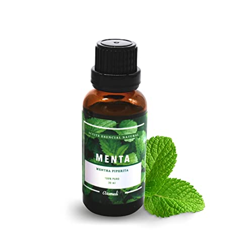 Aceite esencial de menta piperita 100% puro y natural. Aceite de menta para el pelo, barba, difusor, aromaterapia Cover
