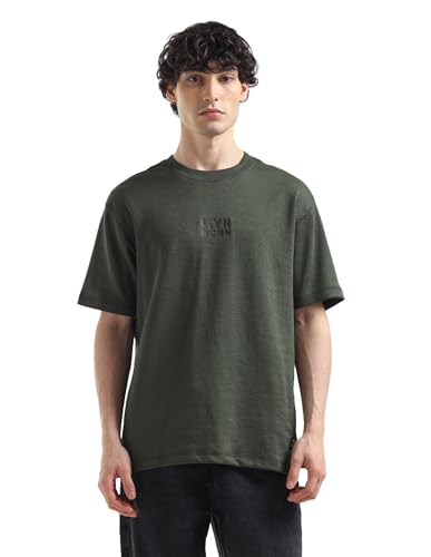 Image of Flying Machine Men's Relaxed Fit T-Shirt | Solid | Tshirt for Man