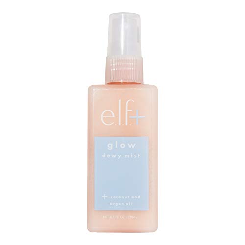 e.l.f. Elf+ Glow Dewy Mist Lightweight, Hydrating, Luminizing Nourishes, Refreshes, Moisturizes Infused with Coconut Water and Argan Oil 4.1 Fl Oz… #1