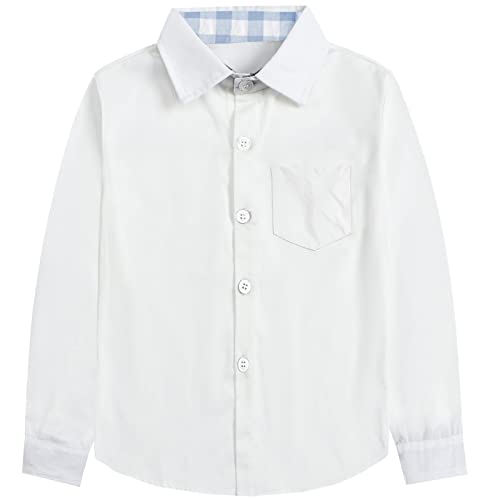 SANGTREE Girls & Women's Long Sleeve Casual Button Down Shirts, 3 Months - Adult 2XL2