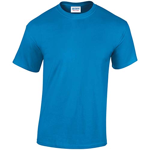 T-shirt Gildan en coton épais idéal pour le travail ou le loisir au quotidien