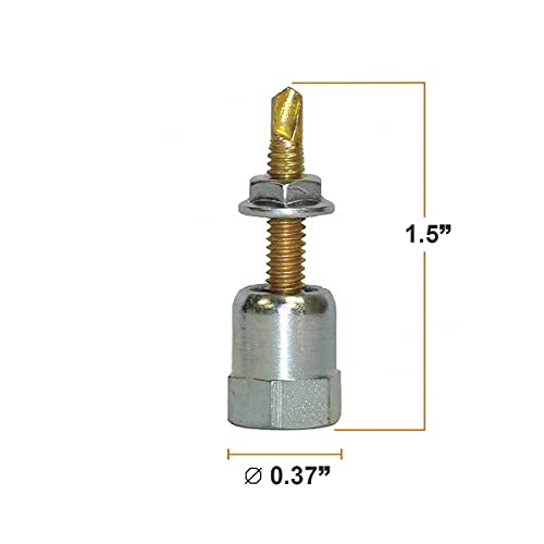 Everflow Sammys 813795750 SHDSTR 1 3/8 Inch Screw Swivel Expandable Threaded Rod Anchor
