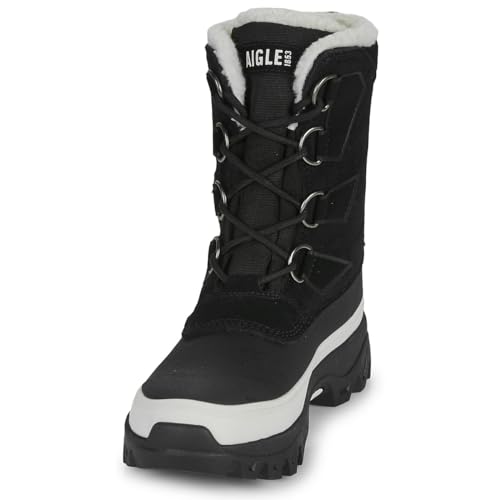 Aigle Herren Snow Schneestiefel, Schwarz, 44 EU, Schwarz, 44 EU