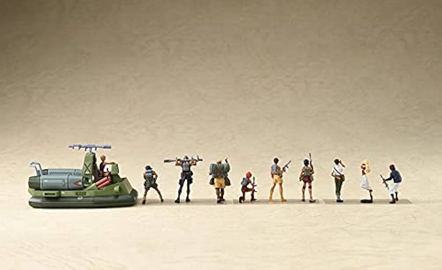【未組立】太陽の牙　ダグラム　8体セット　1/72 COMBAT ARMORS MAX26 1/72 Scale 太陽の牙セット