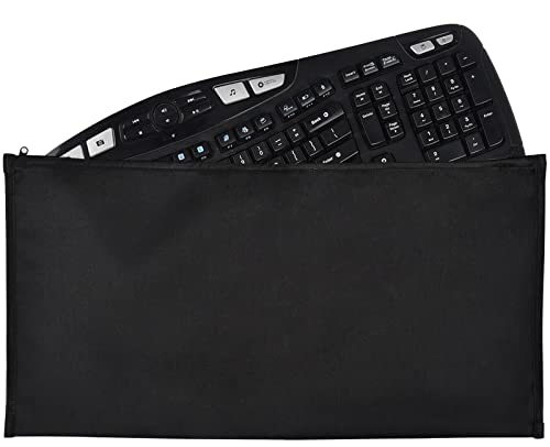 Protector de Teclado Universal para PC y Gaming, Negro miniatura 1