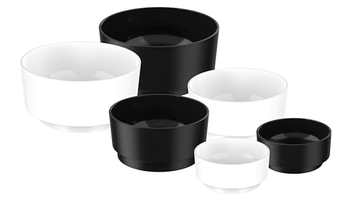 DRAIAX ElegantFeed M Bowl Hundenapf aus Keramik – Napf außen Matt innen glänzend Fressnapf für Hunde – Futternapf in weiß