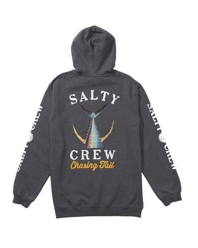 Image of Salty Crew Men's Tailed Hood Fleece - Men's Fashion Casual Long Sleeve Hoodie Cotton - Lifestyle Beach Apparel