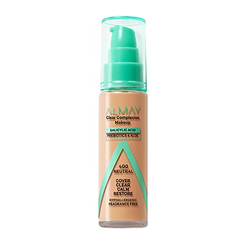 Rostro, Book Almay Base de Maquillaje Clear Complexion Make Up Neutral
