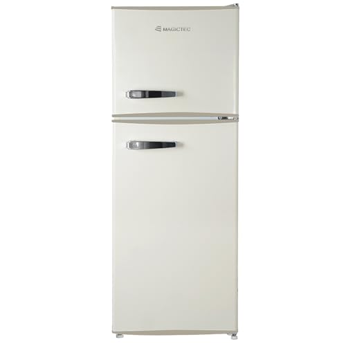 magictec Frigorifero in stile retrò con congelatore | 120 litri