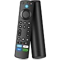 Replacement Voice Remote Control Fit for Fire Smart TV Cube/Stick/4K Max/4K/Lite/HD, Smart TVs (3rd Gen), for Omni Mini-LED Series, Omni Series, 4-Series, Insignia, Toshiba, Pioneer Smart TV
