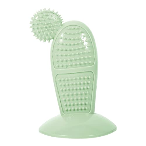 OUNONA ペットのおもちゃ 子犬の おもちゃ 子犬御馳走おもちゃ 鹿 犬用の枝角の噛み物 噛む人 樹皮犬のおもちゃ 小型犬用の犬のおもちゃ リス Green