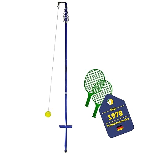 BEST SPORTING Twistball-Set in blau I Circletennis für den Garten I 2...