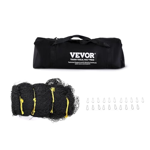 VEVOR Baseball Batting Netting,70FT Professional Softball Baseball Batting Hitting Training Net, Practice Portable Pitching Cage Net with Door & Carry Bag, Heavy Duty Enclosed PE Netting(NET ONLY) by VEVOR - Image 9