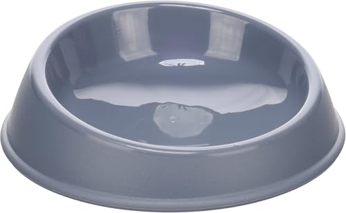 Flamingo Futter- & Trinknapf Pandor – Rund, Blau | 250 ml | rutschfest & Stilvoll für Haustiere!