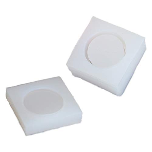 SEPTEMBER-EUROPE Moule à bijoux en silicone pour moulage de perles, moule transparent pour résine, cristal, cadeau carré Cover