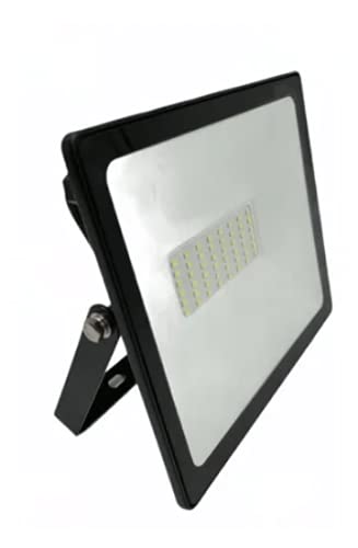 Refletor Led Eco Smd 100w Holofote Slim Branco Frio 6500k Iluminação
