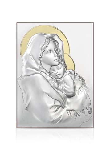 ARTIGIANATO ITALIANO: Lavorazione artistica che cattura magnificamente l'espressione e i dettagli del soggetto sacro