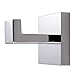 Angle Simple Towel Hook for Bathroom, SUS 304 Stainless Steel Shower Bath Towel Robe Hanger, Wall Coat Hook, Polished Chrome