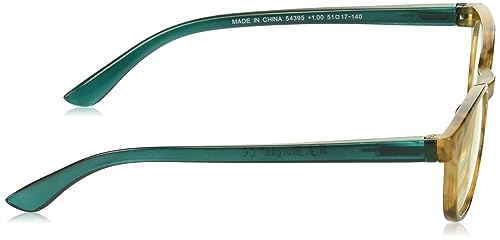 Image of A.J. Morgan Unisex Check Accepted - Blue Light Blocking Computer Readers Oval Reading Glasses