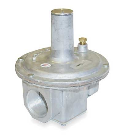 Maxitrol RV61-1-1/4 1-1/4" Straight-Thru-Flow Gas Regulator, 1 psi Inlet Pressure, 2, 500, 000 Btu, Aluminum