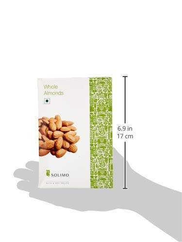 Image of Amazon Brand Vedaka Premium Almond Collection | California Grade Non-Pareil | Natural & Crunchy | No Added Preservatives or Flavors | Available in 250g & 1kg Packs | Pure Badam