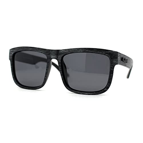 Image of SA106 Premium Kush Polarized Woodgrain Horn Rim Sunglasses