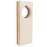 HALTBARKEIT: Unsere Türgriff Anhänger sind aus hochwertigem Sperrholzmaterial gefertigt. Die Sperrholzplatte ist feuchtigkeitsbeständig, dies ermöglicht die Verwendung von Klebstoffen und Farben. Sie können auch einen Jute Bindfaden zum Aufhängen der Hotel Schilder an mehreren Türen verwenden.