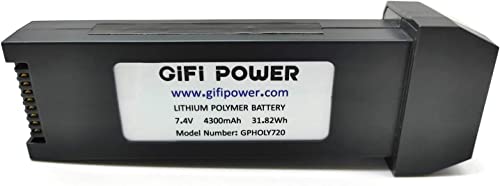 ELEOPTION Holystone HS720 HS720E h[p pobe[ 4300mAh 7.4V p Lipo obe[ (1 )