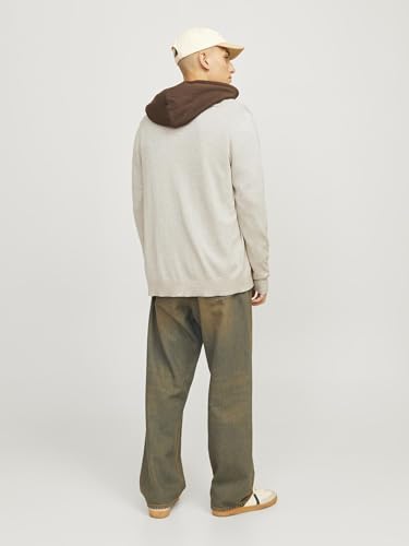 JACK & JONES Male Strickjacke Einfarbig Strickjacke