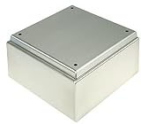 Rittal HD Edelstahl Klemmenkasten Silber IP66, HxBxT 200 mm x 200 mm x 120mm