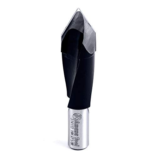 Amana Tool - 314113 Carbide Tipped Through-Hole Boring Bit R/H 5/8 Dia x 70mm Long x 10mm