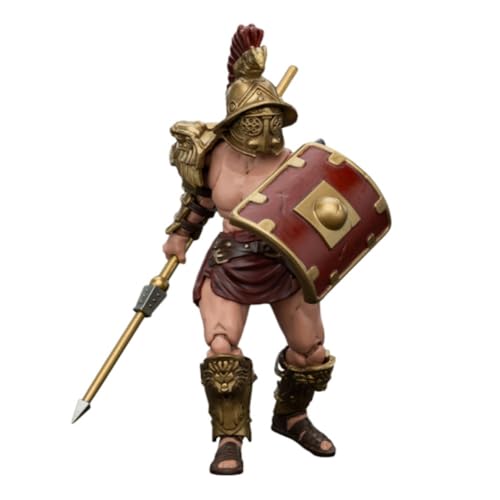 JOYTOY Figura de acción de la colección Gladiador romano Thraex Gladiator Elite de 1/18 - cifras de soldado legionario romano de 4 pulgadas