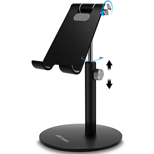 AICase Soporte para Tableta/Teléfono, Universal Ajustable Soporte para iPad Pro 10.5/9.7/12.9, iPad Air, iPad Mini 2/3/4, iPhone, Samsung Tab, otros teléfonos inteligentes y tabletas [4 12.9 Pulgadas]
