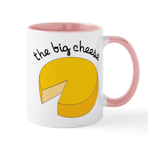Taza de cerámica 11 oz blanco y rosa interior miniatura 1