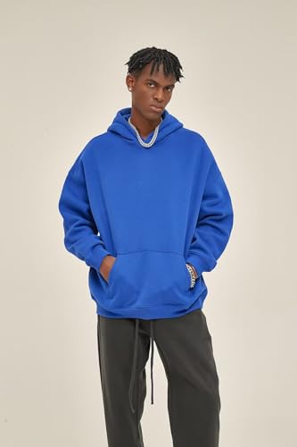 Men Hoodies Long Sleeve Pocket Casual Fleece Sweatshirt Mens Hip-Hop Pullovers Unisex3