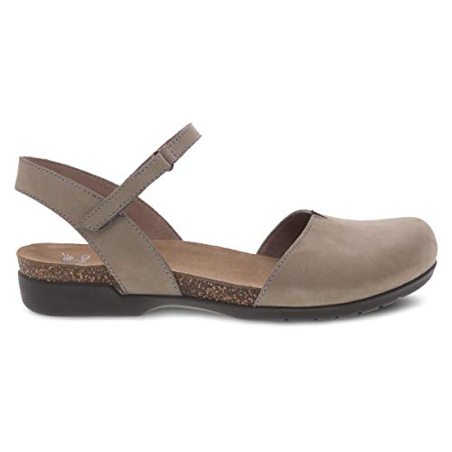 Image of Dansko Rowan Sandal for Women - Memory Foam and Cork Footbed for Comfort and Arch Support - Lightweight Rubber Outsole for Long-Lasting Wear - Versatile Casual to Dressy Footwear