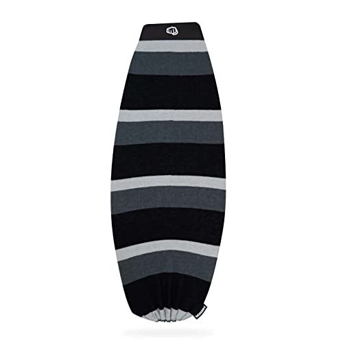 MISSION Boat Gear Board SOCKS Wakesurf Board Bag Sock (Snub Nose, 57 inches, Oreo)