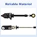 WMPHE Automatic Transmission Shift Cable Compatible with Jeep Wrangler 3.8L V6 2007-2010 Replacement for 52060164AD 52060164AB 52060164AC 905-603 Shifter Gearshift