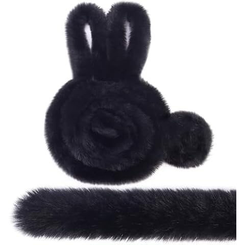 SEWDIYTR Faux Fur Trim Ribbon Cover