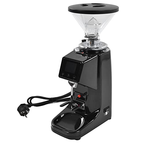 Kaffeemühle, stabile LCD-Touchscreen-Kaffeemühle EU-Stecker 220 V 200 W 19 Gang 500 ml für Gewerbe – Bild 5