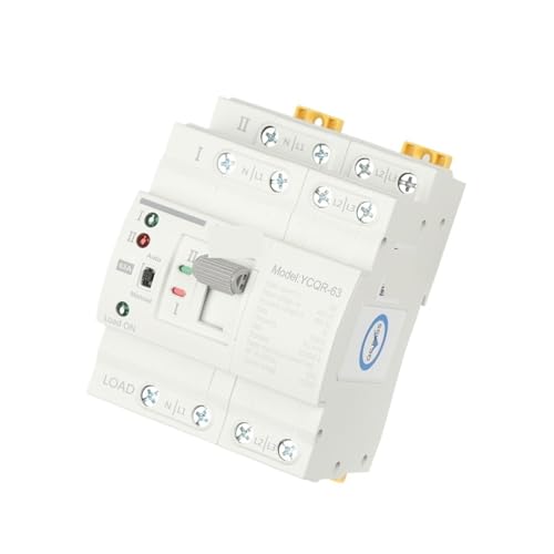 Inverseur de source automatique rail DIN commutateur dual power 25A 40A 63A - 7