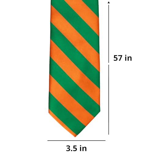 Image of tiemart Men's Striped Tie Standard Length