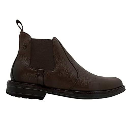Bota Social Masculina Anatomic Gel Troy Casual Rústico Em Couro 8711