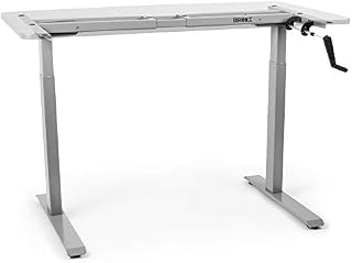 Duronic Sit Stand Desk Frame TM22 BK | Electric Standing Office Table | Frame ONLY | Height Adjustable 71-116cm | Ergonomic Workstation | BLACK | Memory Function | Dual Motor / 2 Stage